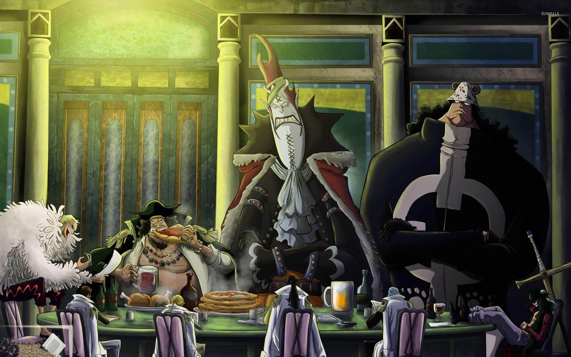 One Piece Pirates Wallpaper | Murals Wallpaper