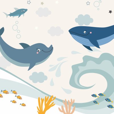 Marine Theme Bedroom Decor | Murals Wallpaper