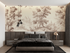 Blurred Toile Wallpaper | Murals Wallpaper