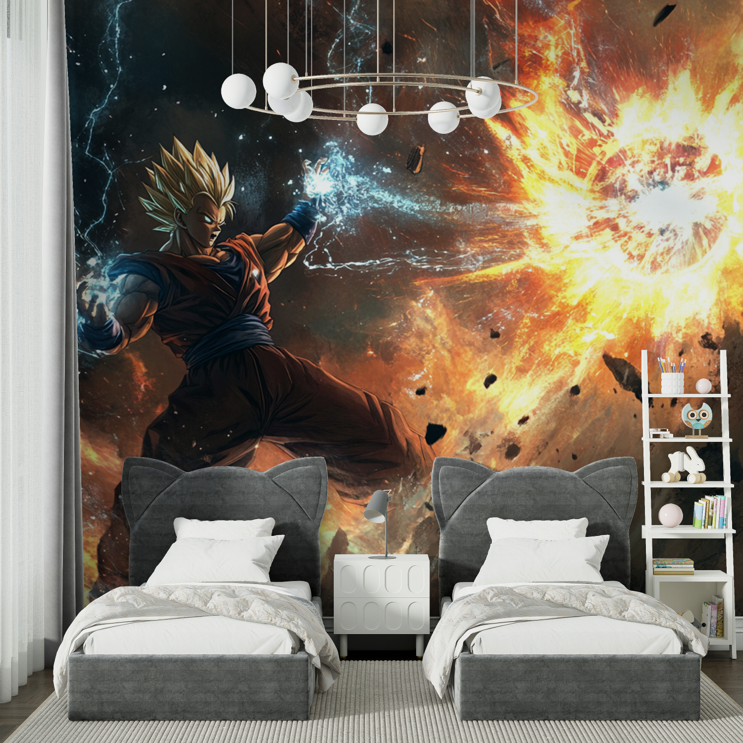 DBZ Goku Power Wallpaper | Murals Wallpaper