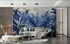 Blue and White Mural Wallpaper | Murals Wallpaper