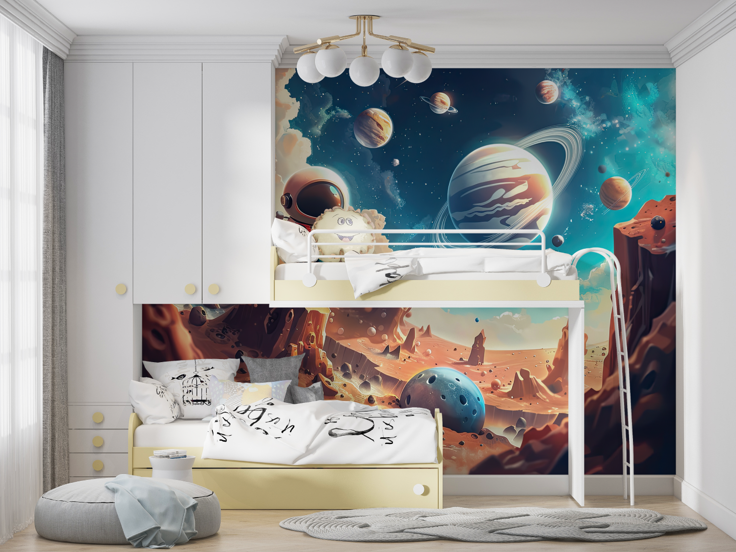 Teen Space Sci-Fi Wallpaper | Murals Wallpaper