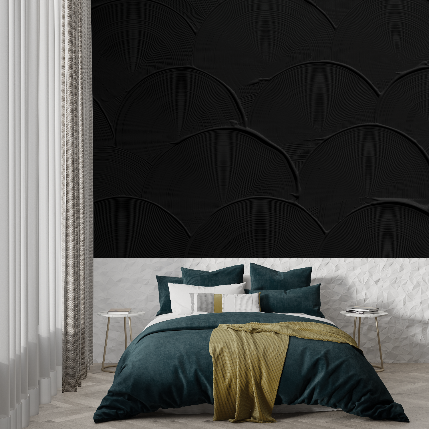 Black Wallpaper Room | Murals Wallpaper