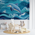 Marine Wallpaper Flipper the Dolphin | Murals Wallpaper