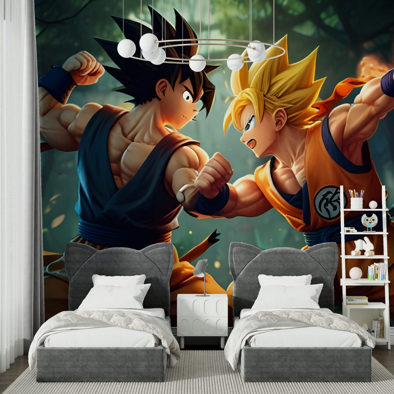 DBZ Crossover Wallpaper | Murals Wallpaper