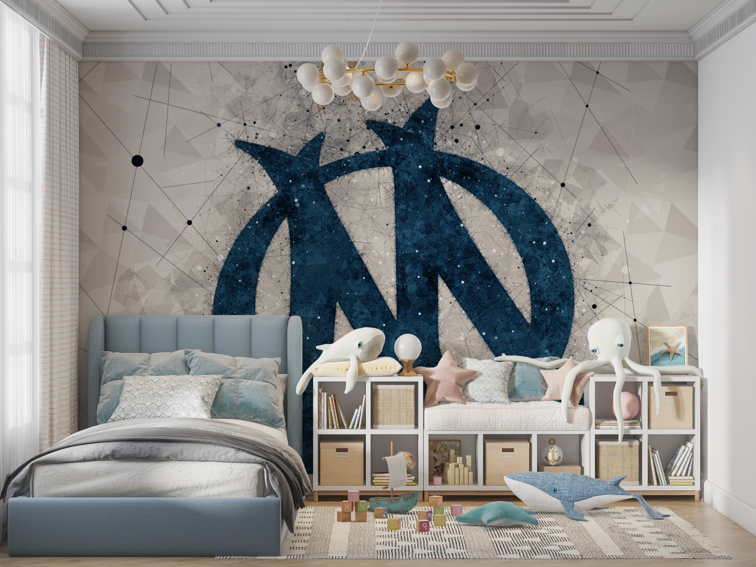 Marseille Soccer Wallpaper | Murals Wallpaper