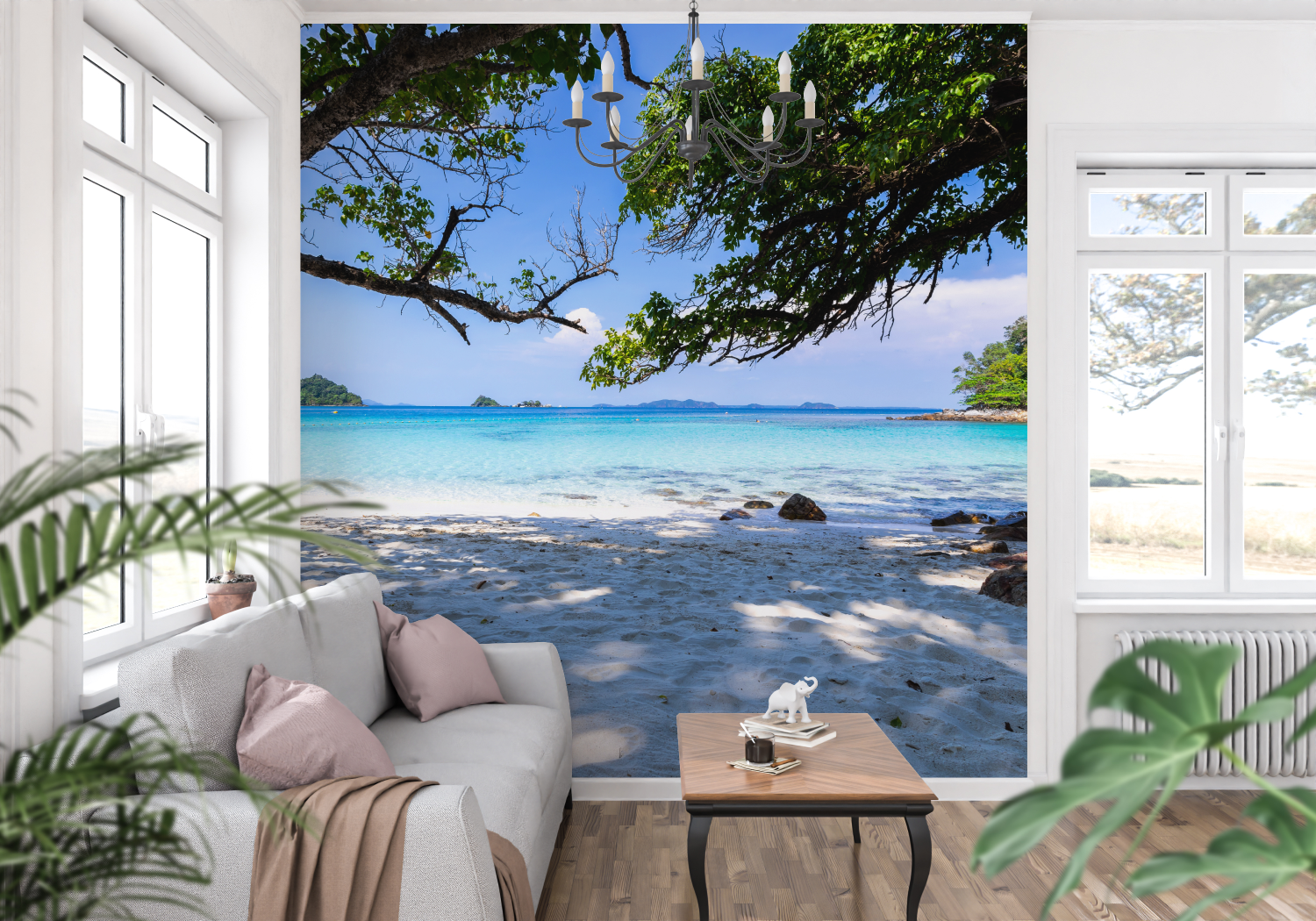 Papier Peint Panoramique Mer Des Îles – Panorama-Tendenz