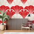 Red Patterned Wallpaper | Murals Wallpaper