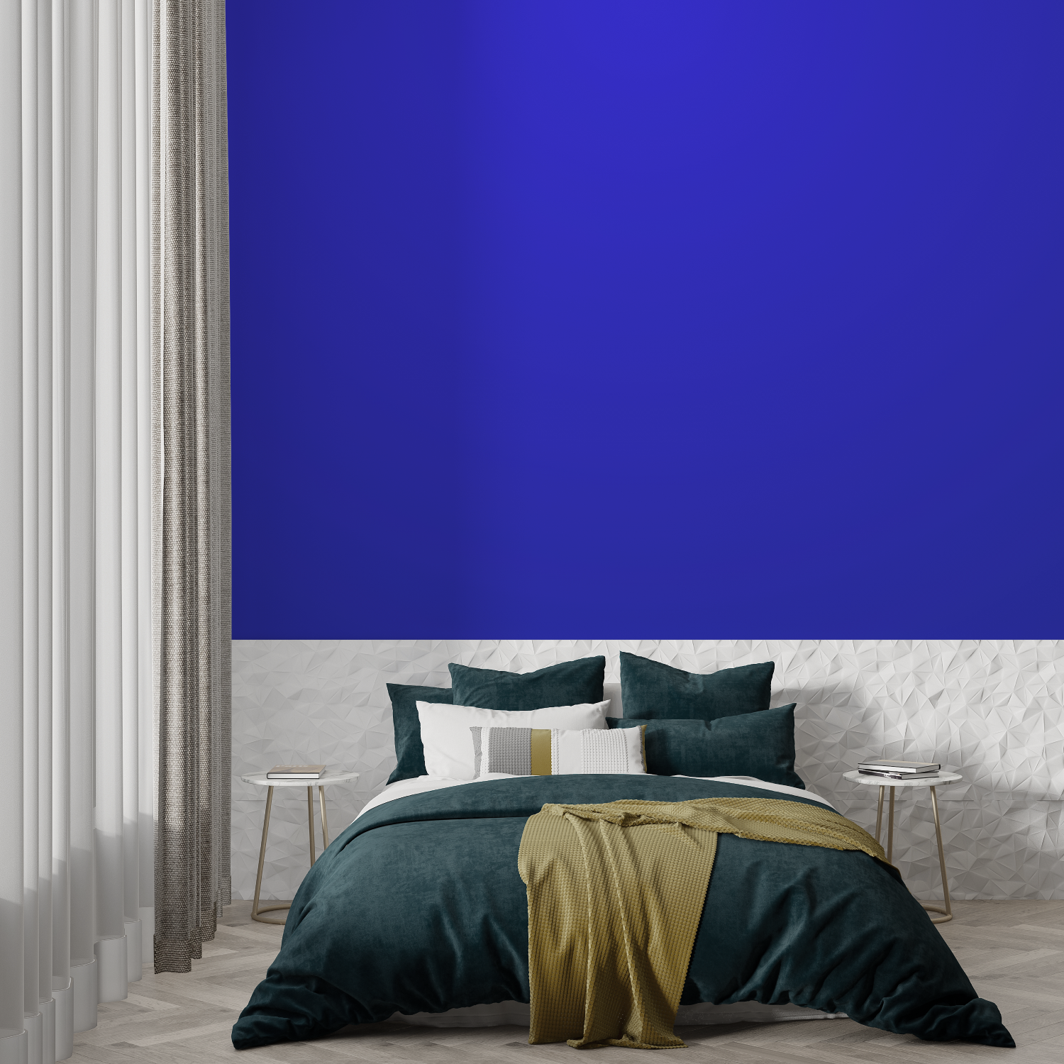 Majorelle Blue Wallpaper | Murals Wallpaper