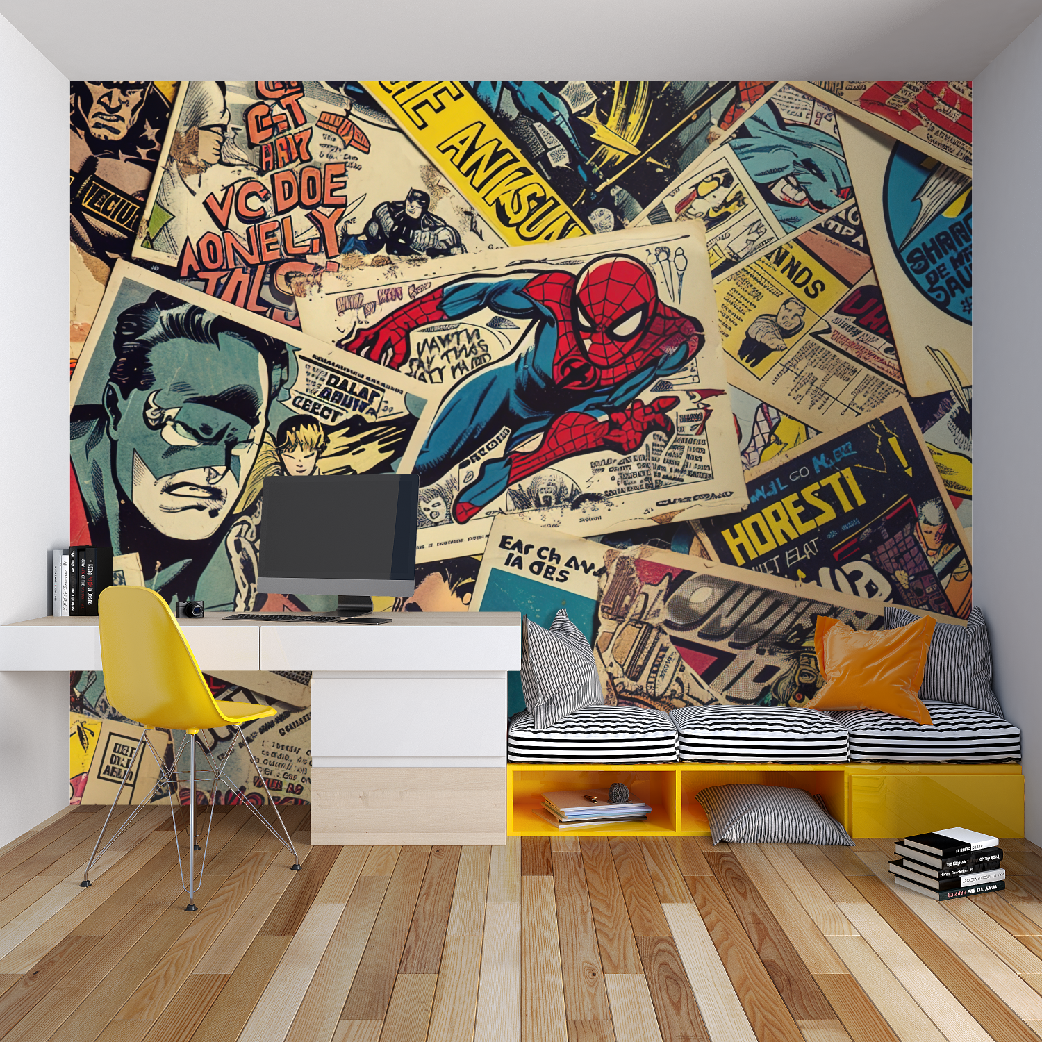 Comic Superhero Wallpaper | Murals Wallpaper