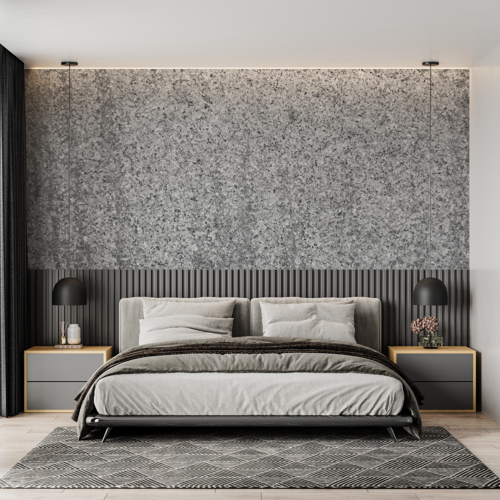 Glossy Gray Wallpaper | Murals Wallpaper