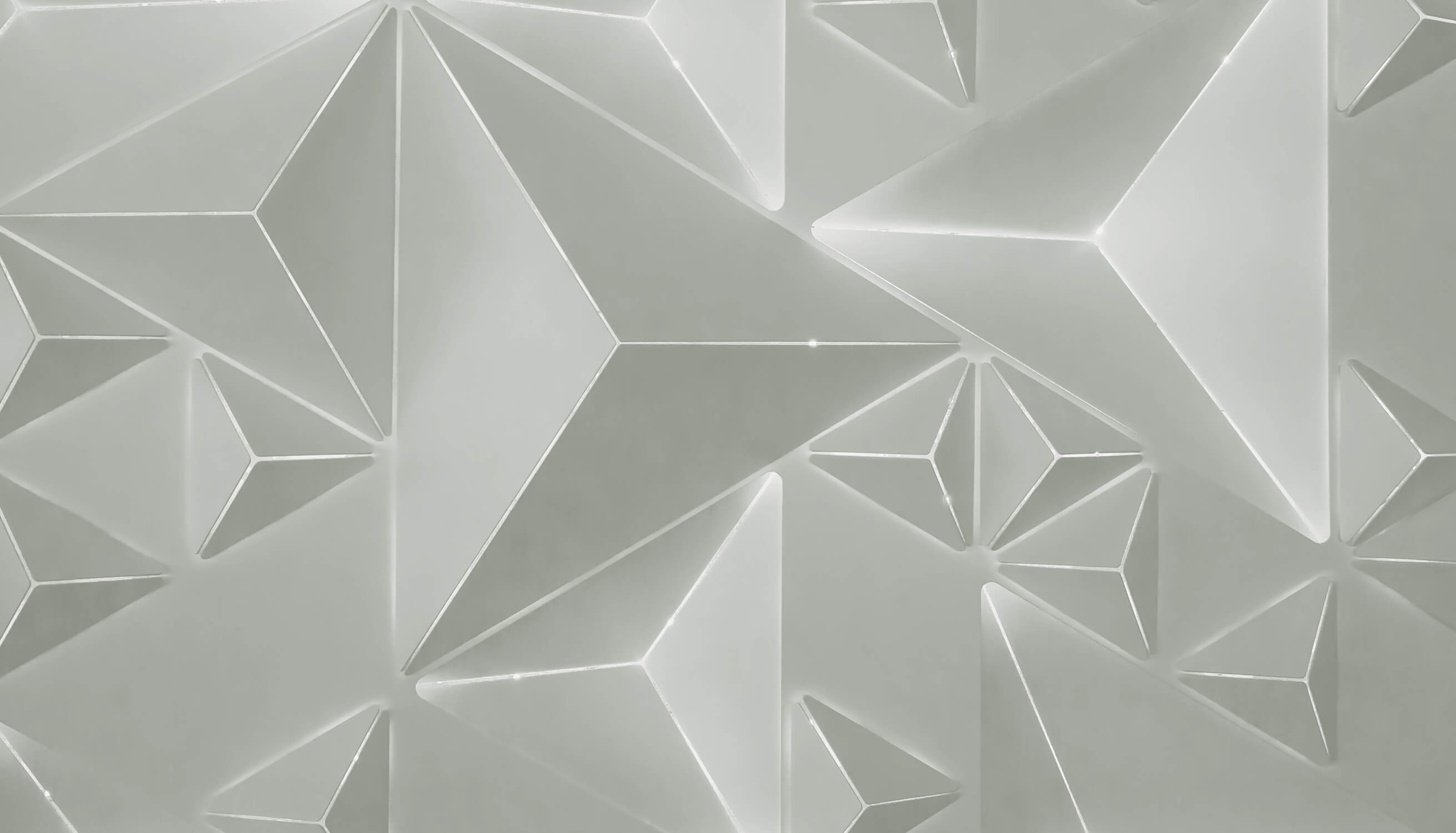 Geometric Gray Wallpaper | Murals Wallpaper