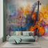 Colored Violin Wallpaper | Murals Wallpaper