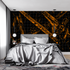 Black and Orange Wallpaper | Murals Wallpaper