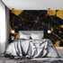 Yellow Black Wallpaper | Murals Wallpaper