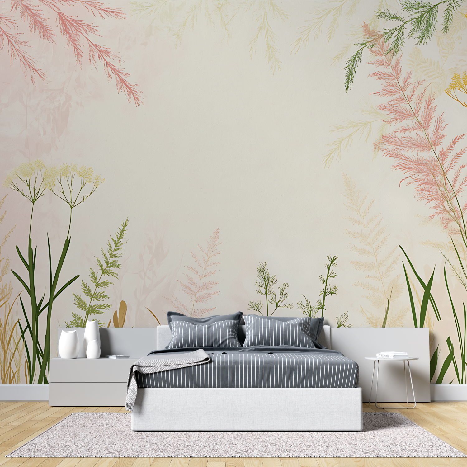 Watercolor Flowers Mural Wallpaper | Murals Wallpaper