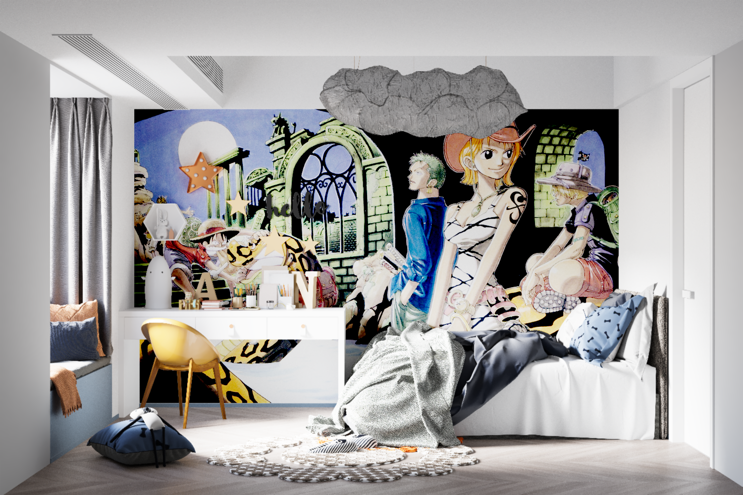 One Piece Skypiea Wallpaper | Murals Wallpaper