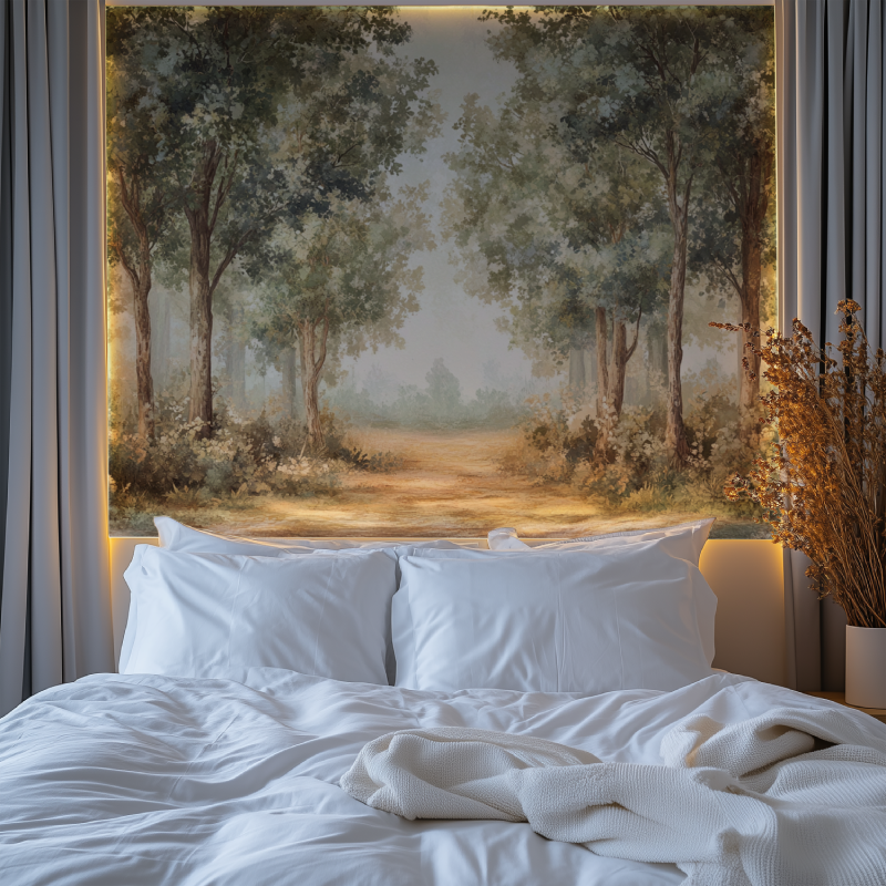 Panoramic Tree Wallpaper | Murals Wallpaper