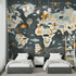 World Map Design Kids Wallpaper | Murals Wallpaper