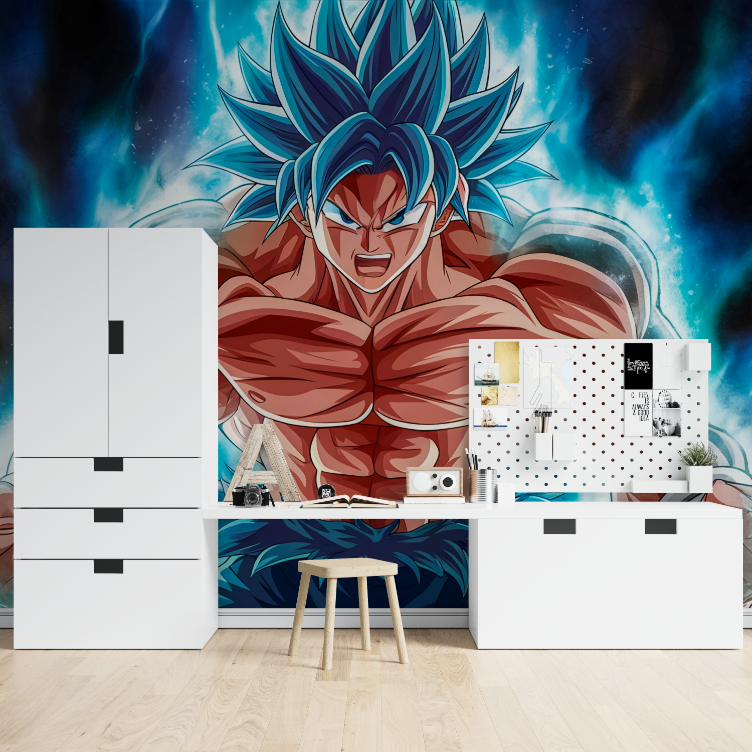 Tapeten Vegeta Chambre Ado – Tapisserie-Held
