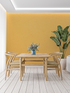 Non-Woven Yellow Orange Wallpaper | Murals Wallpaper