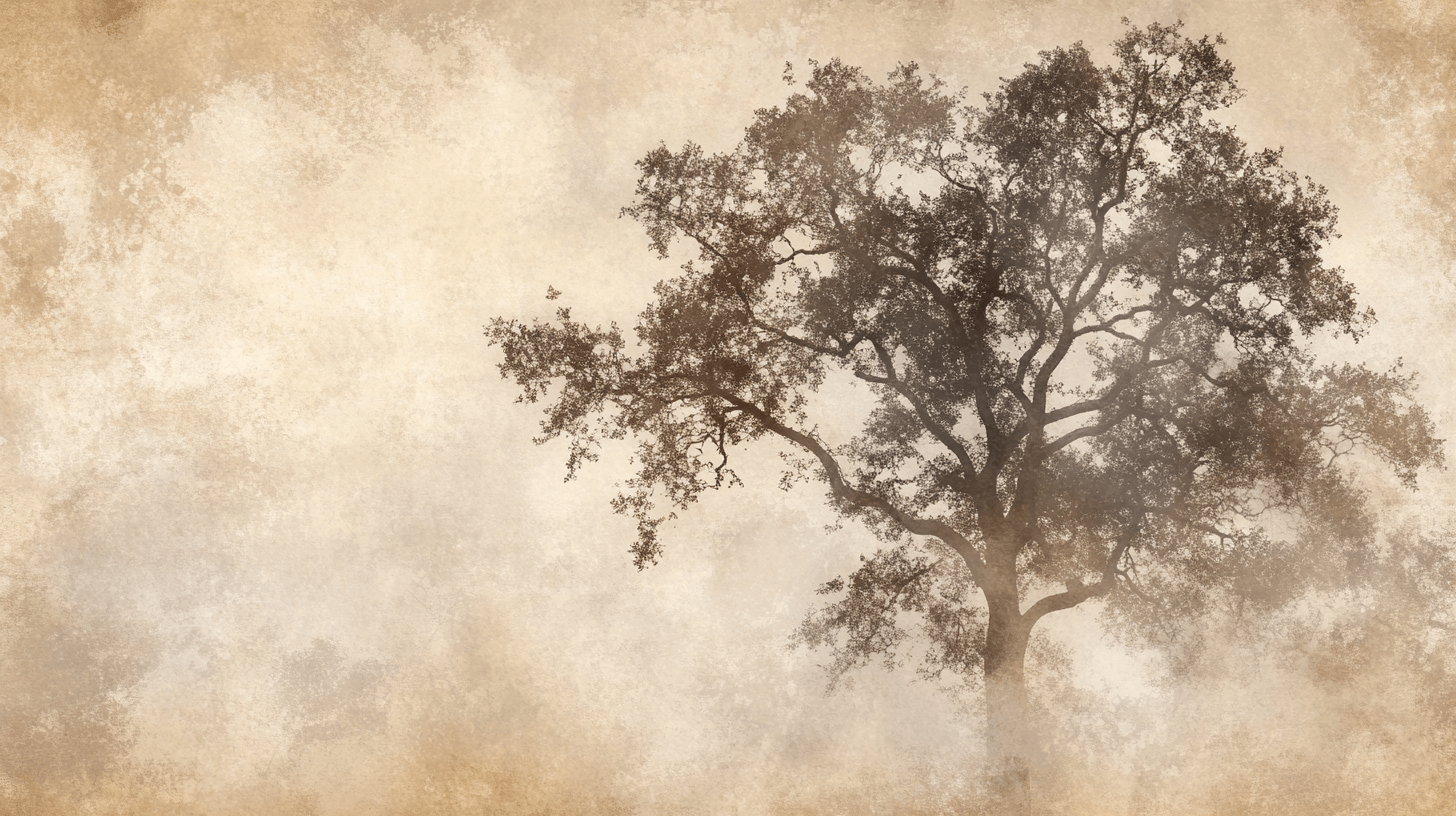 Papier Peint Arbre Sepia