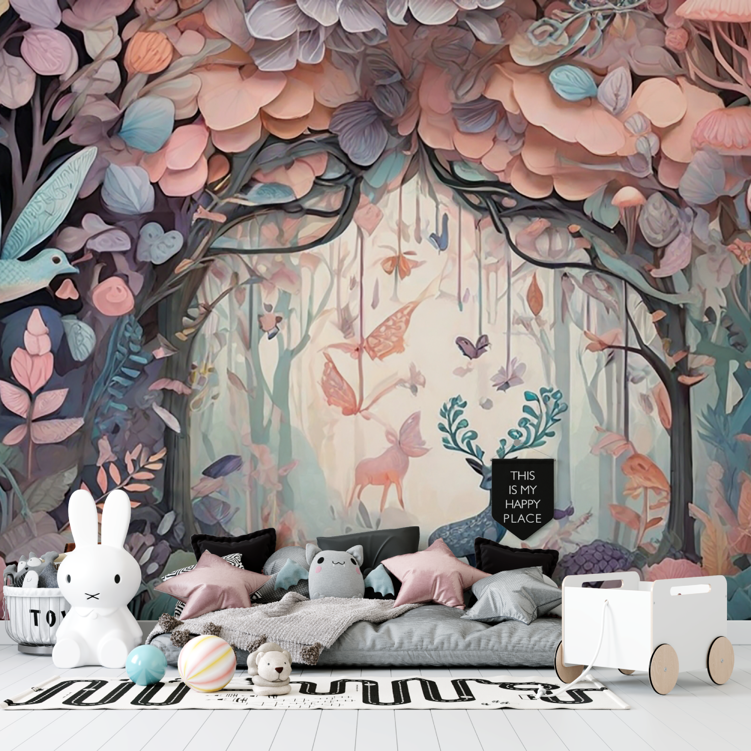 Round Kids Wallpaper | Murals Wallpaper