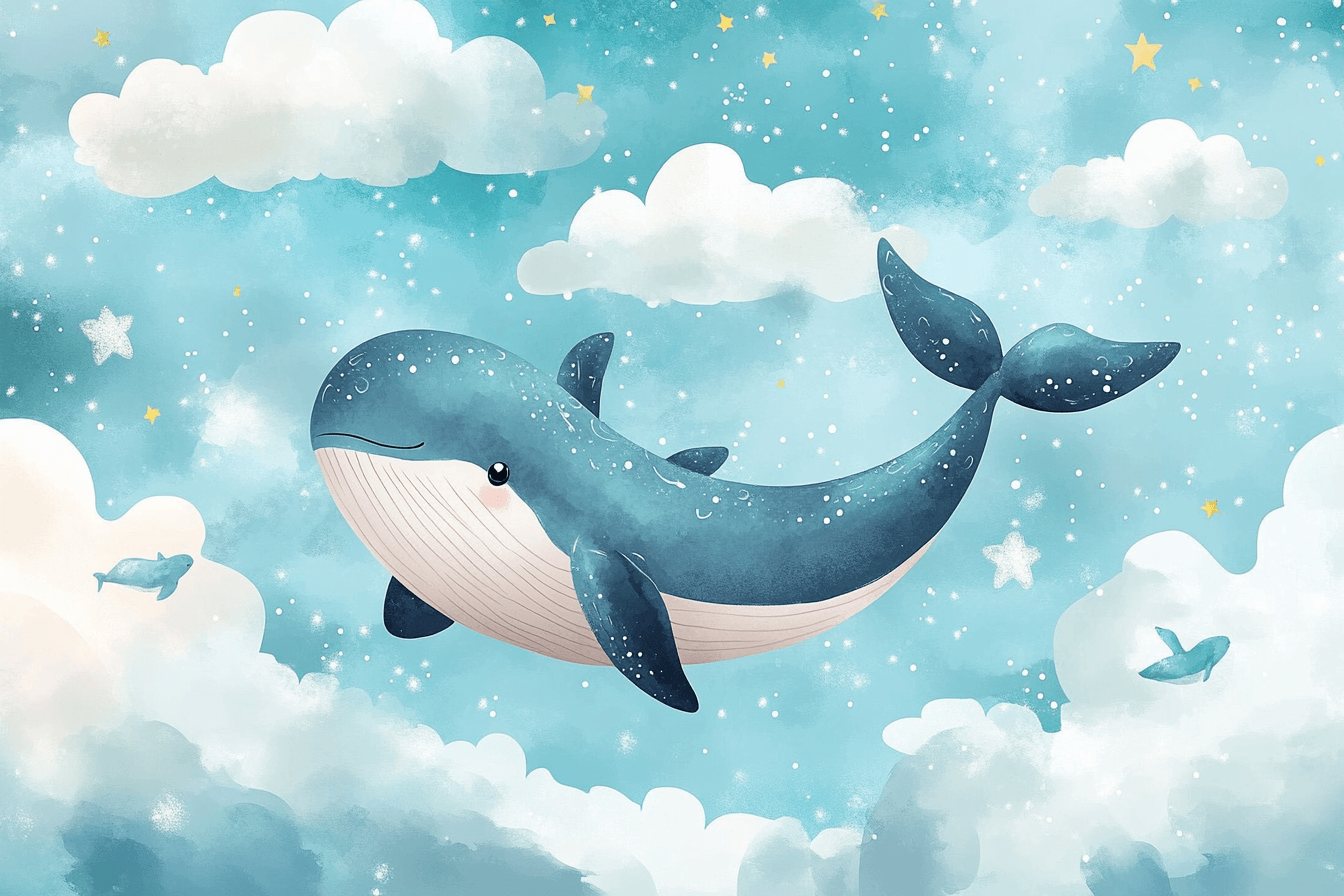Baby Soft Marine Wallpaper | Murals Wallpaper