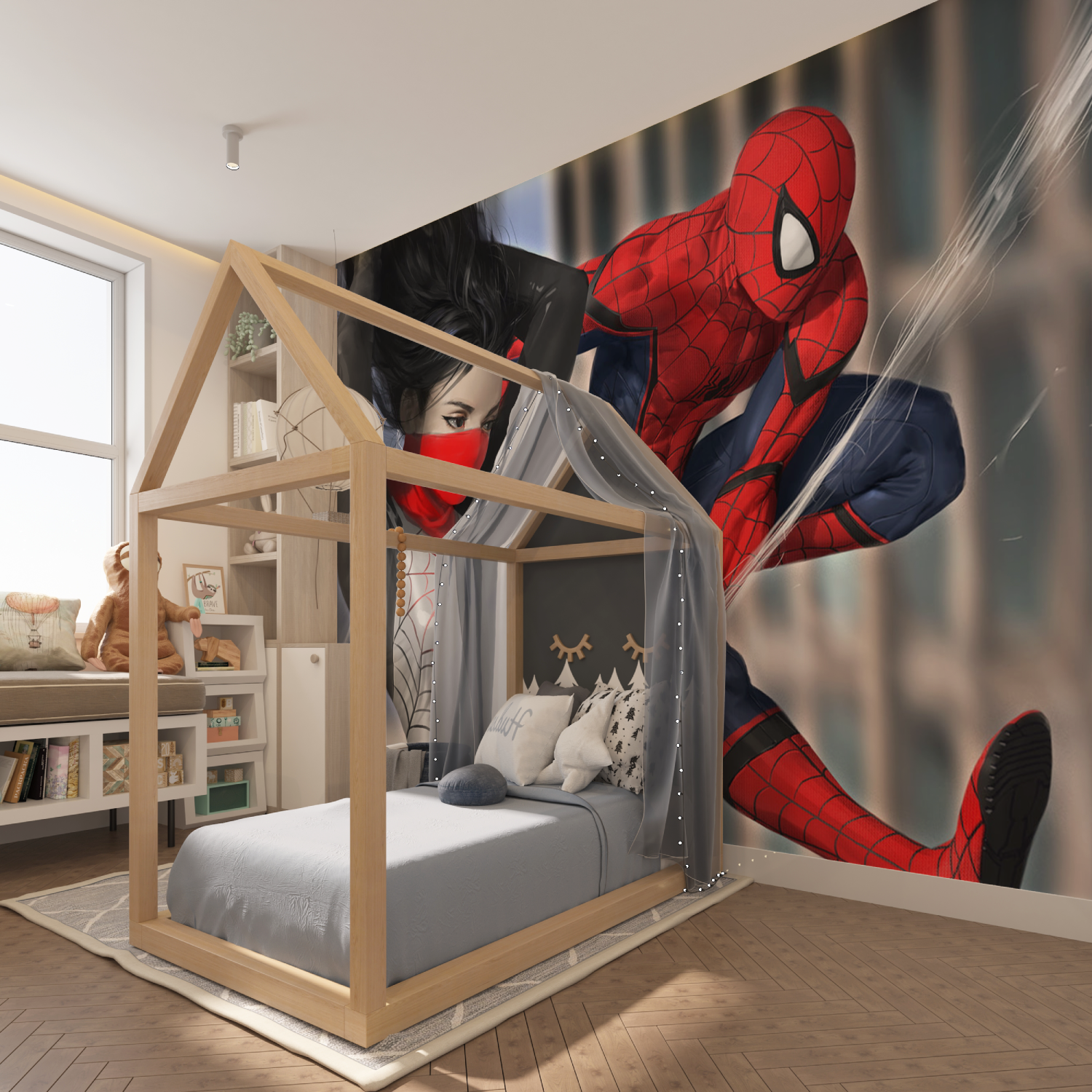Spider-Man Gwen Hero Wallpaper | Murals Wallpaper