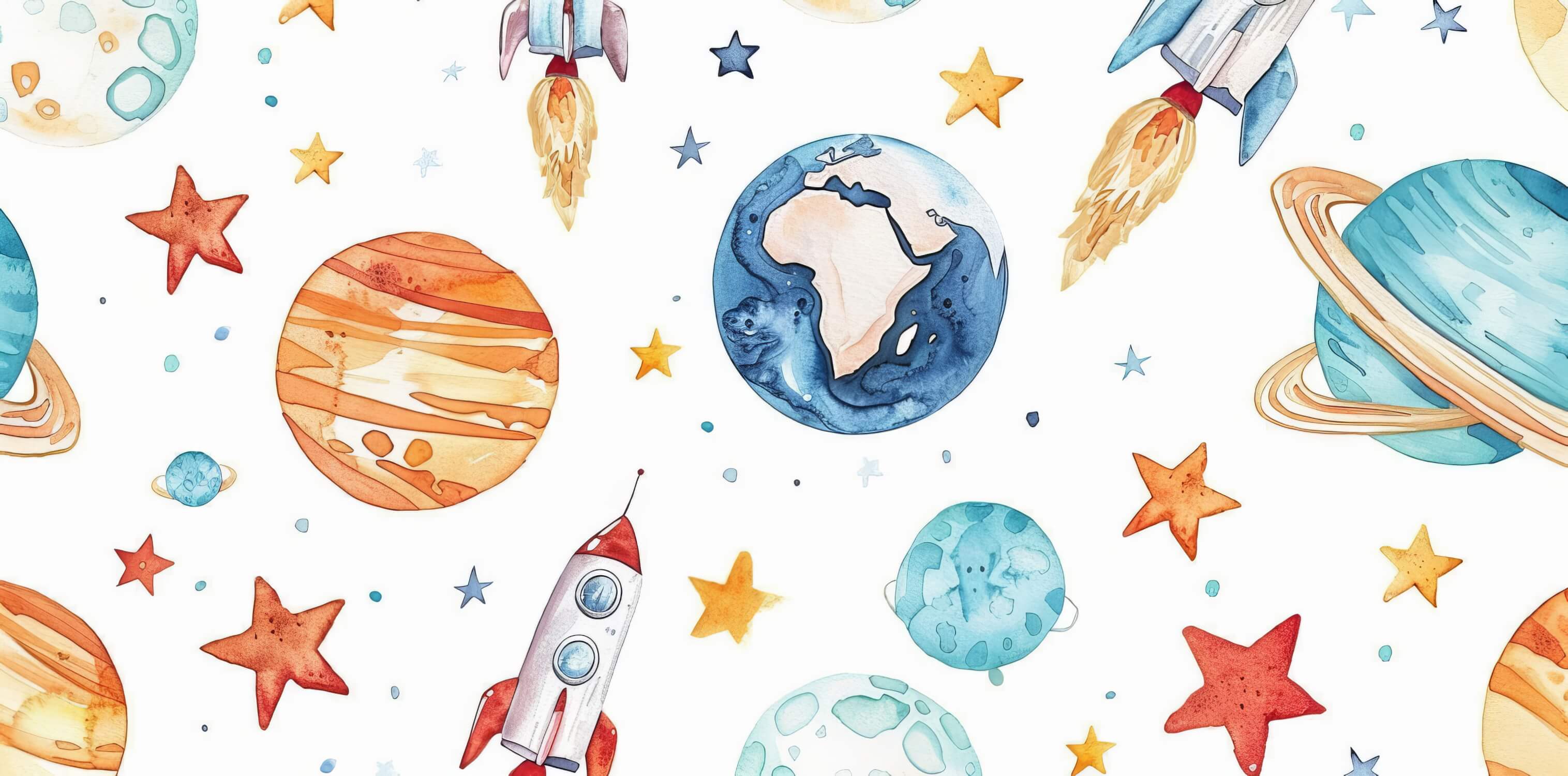 Kids Planet Wallpaper | Murals Wallpaper