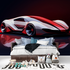 3D Future Car Wallpaper | Murals Wallpaper