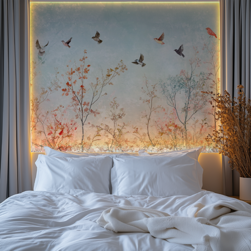 Tree and Birds Wallpaper | Murals Wallpaper
