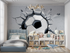 Wallpaper with a Large Soccer Ball | Murals Wallpaper