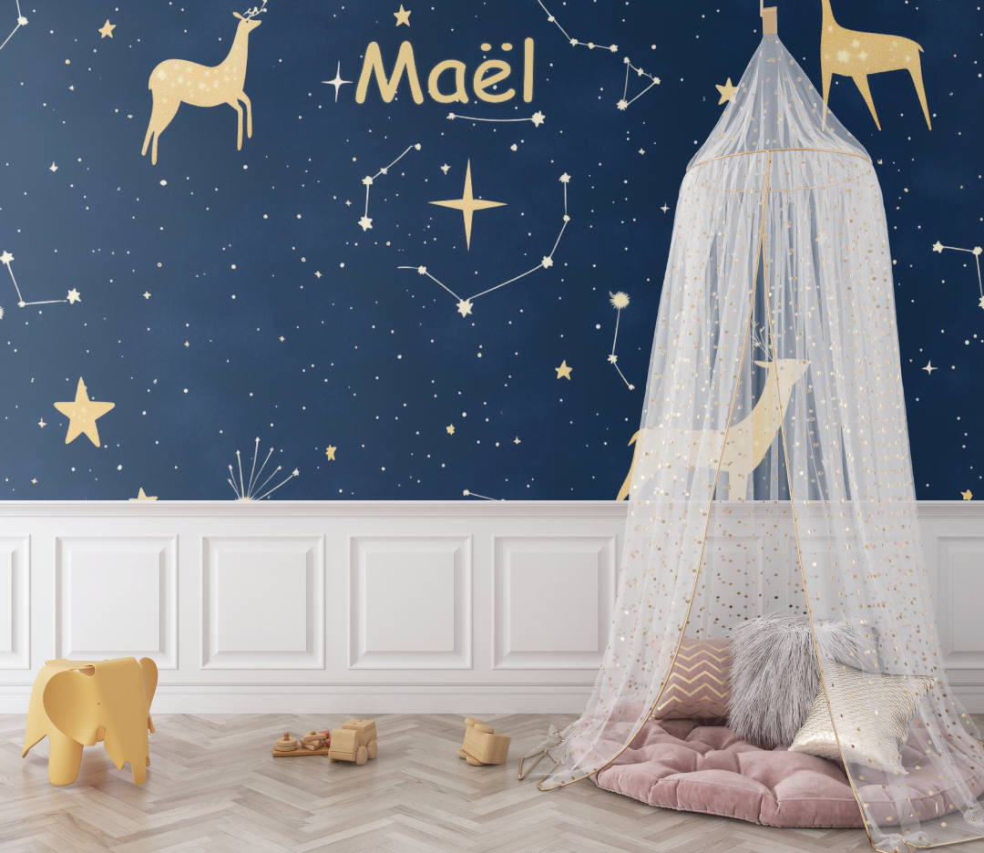Name Constellation Wallpaper | Murals Wallpaper
