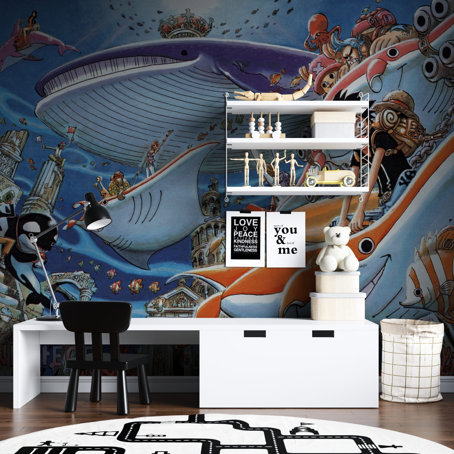One Piece Fish-Man Island Wallpaper | Murals Wallpaper