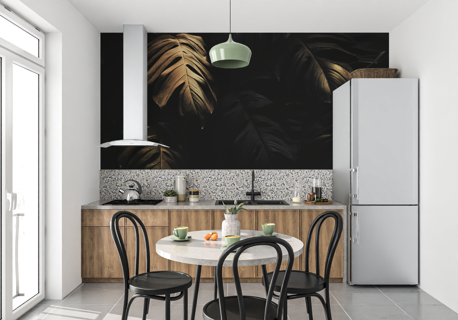 Black and Gold Trend Wallpaper | Murals Wallpaper