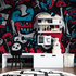 Teen Room Graffiti Wallpaper | Murals Wallpaper