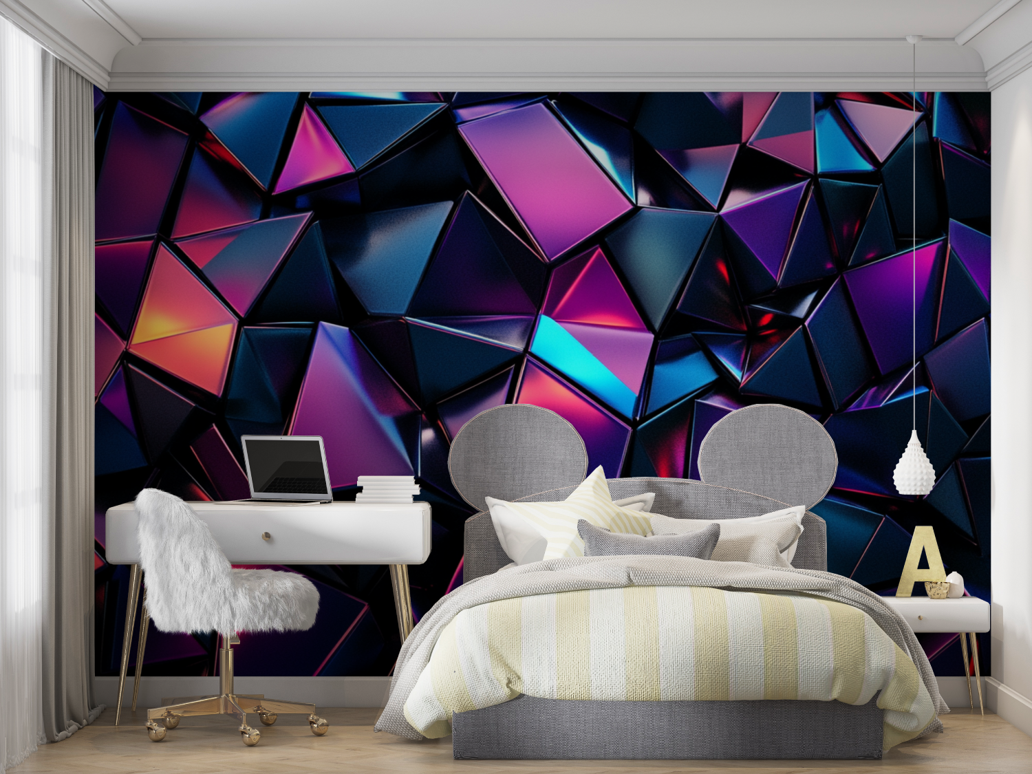 Neon Gaming Room Wallpaper Arc | Murals Wallpaper