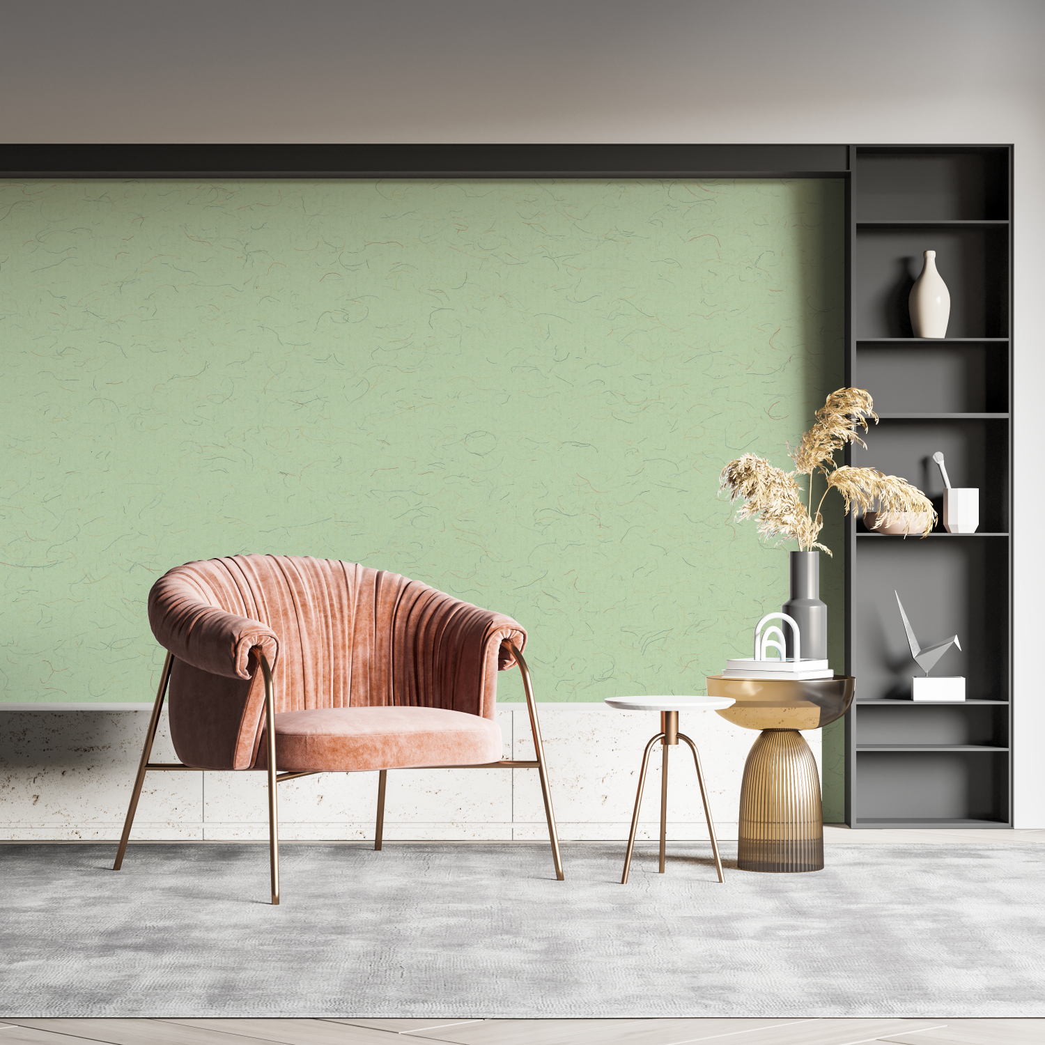 Light Green Solid Wallpaper | Murals Wallpaper