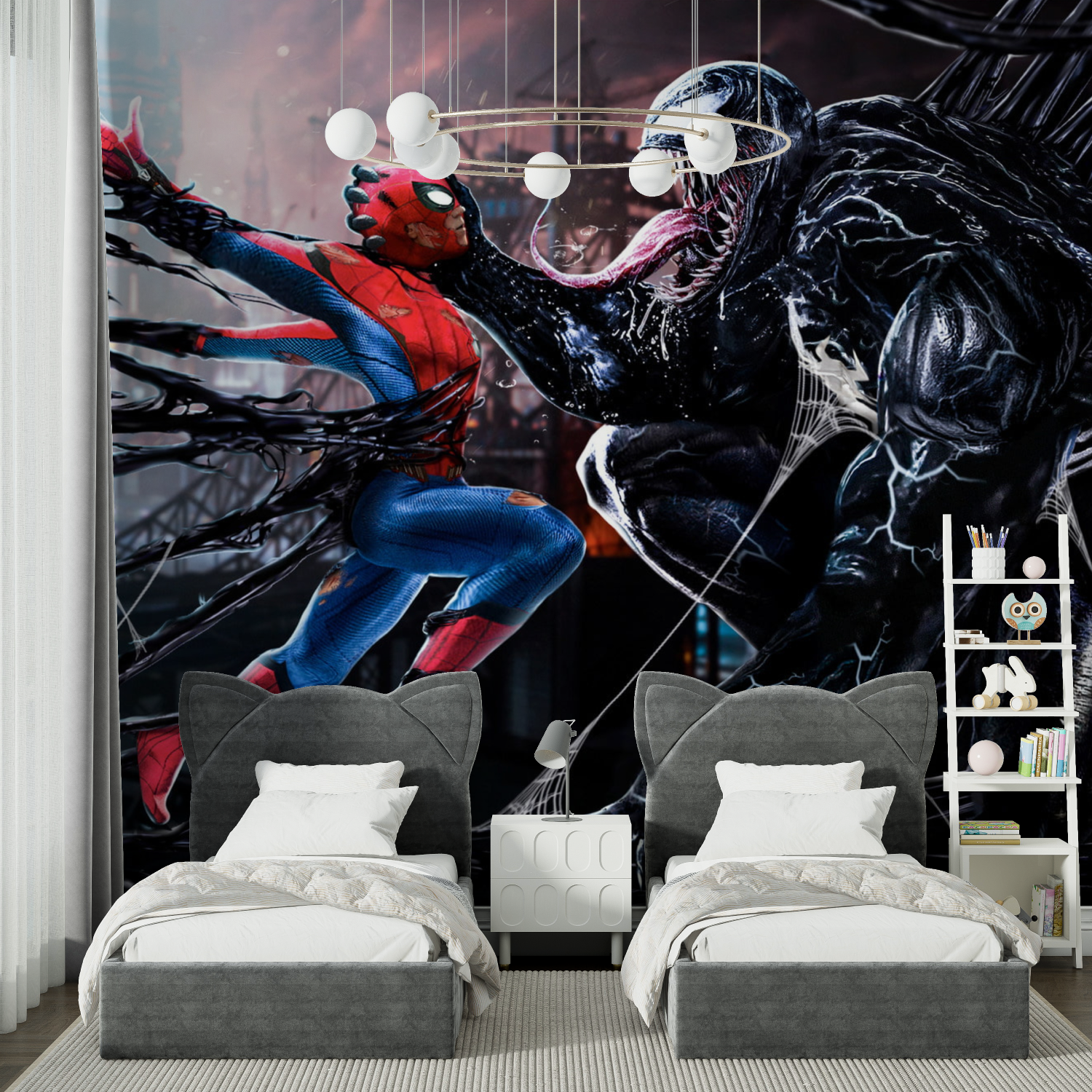 Spiderman vs Venom Wallpaper | Murals Wallpaper