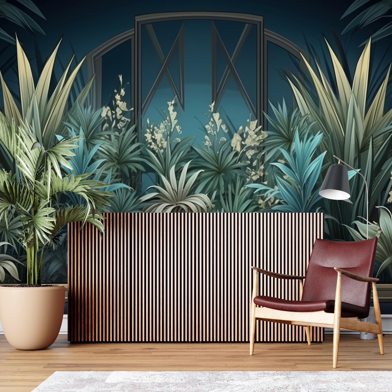3D Scenic Wallpaper for Living Room | Murals Wallpaper