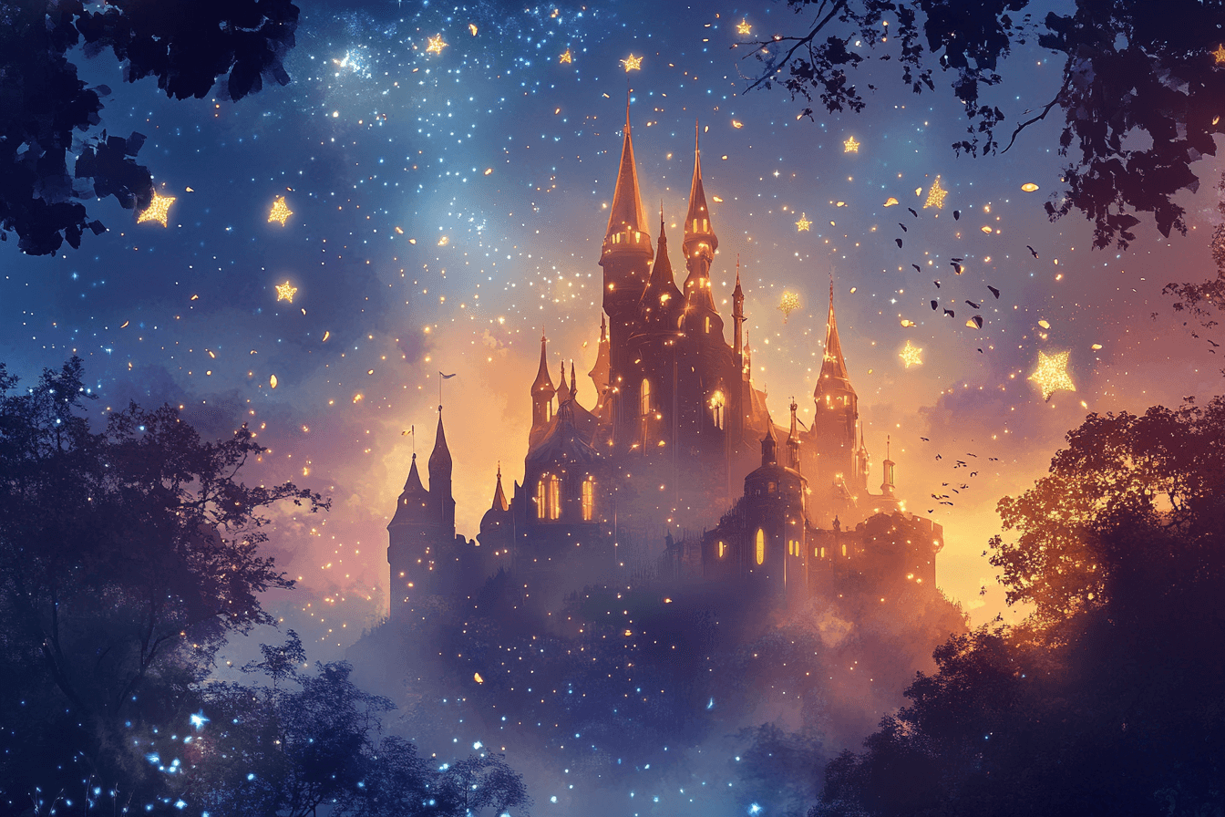 Princess Dream Castle Wallpaper | Murals Wallpaper