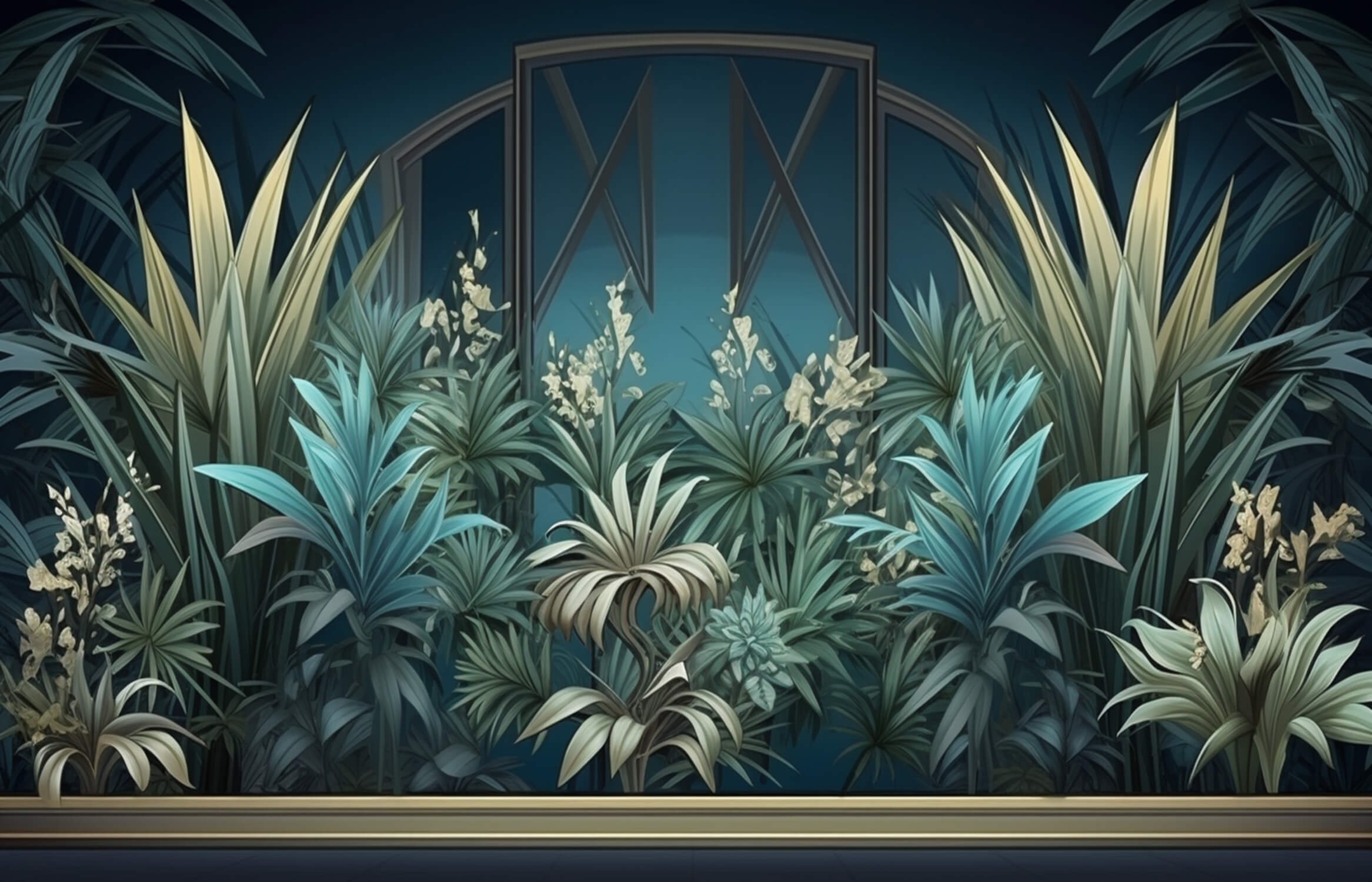 3D Scenic Wallpaper for Living Room | Murals Wallpaper