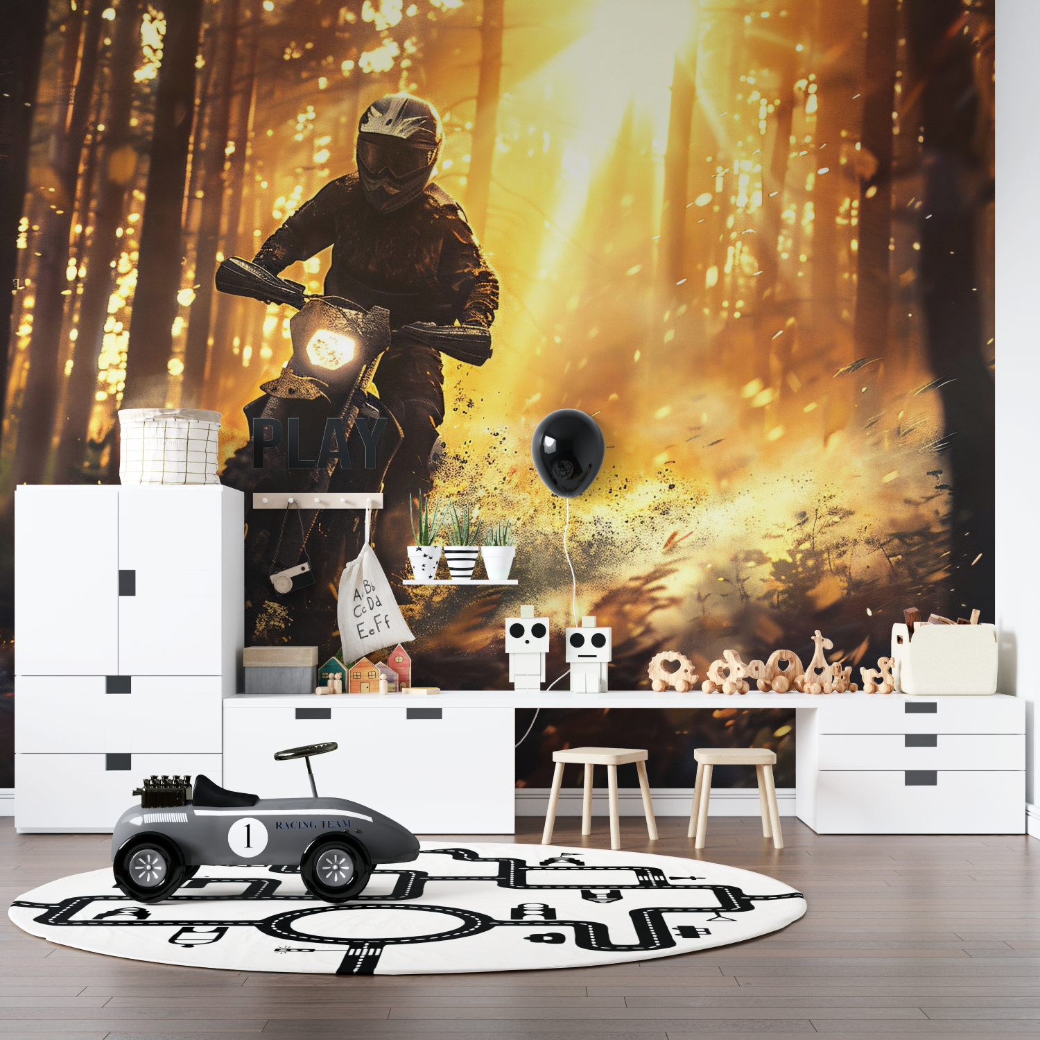 Motorcycle Wallpaper Decor | Murals Wallpaper