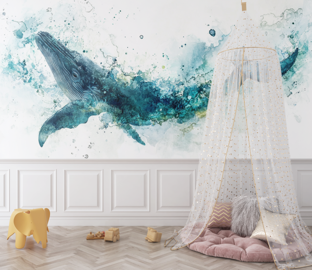 Papier peint ocean bebes bebe