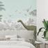 Panoramic dinosaurus kids mural...lpaper tapisserie tendance