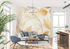 Chic Gold Wallpaper | Murals Wallpaper