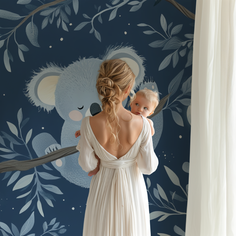 Koala Wallpaper and Moon Shadow | Murals Wallpaper