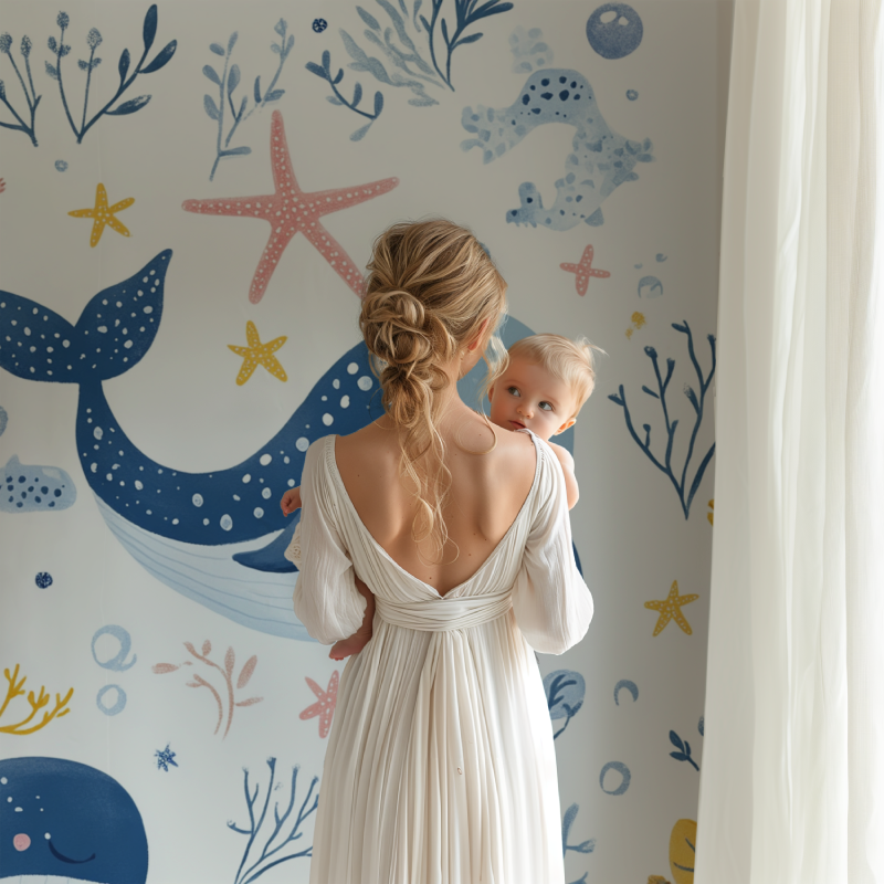 Ocean Baby Wallpaper | Murals Wallpaper
