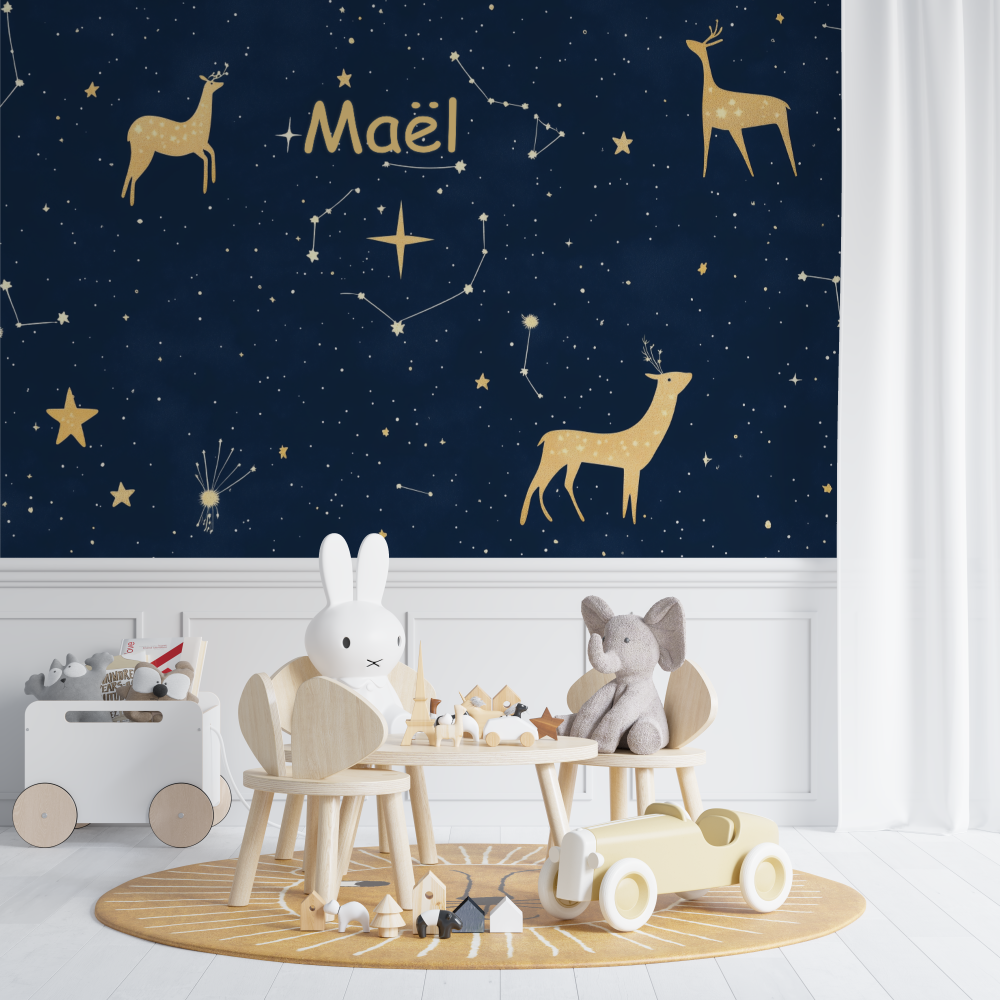 Name Constellation Wallpaper | Murals Wallpaper